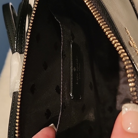 Kate Spade Flash Glitter Crossbody Black - Picture 4 of 7